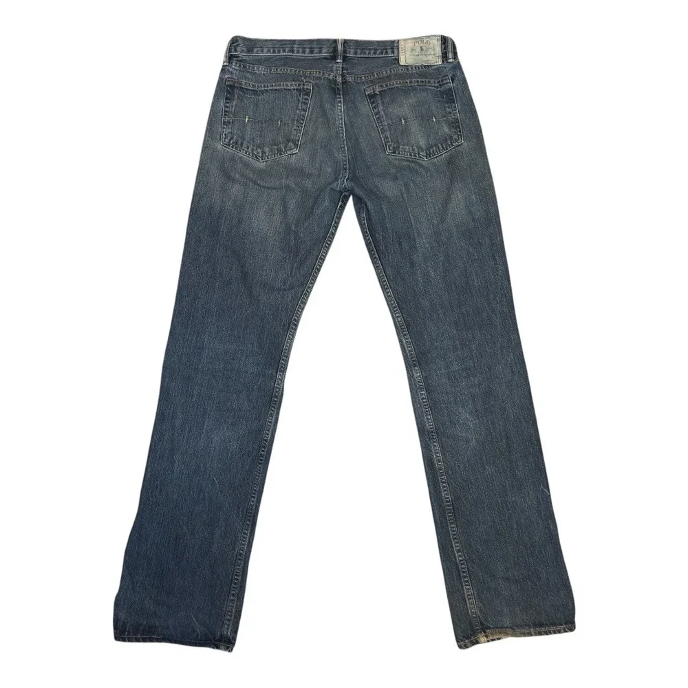 Polo Ralph Lauren‎ Jeans Classic Fit Authentic Vintage Denim Blue Jeans 34/34